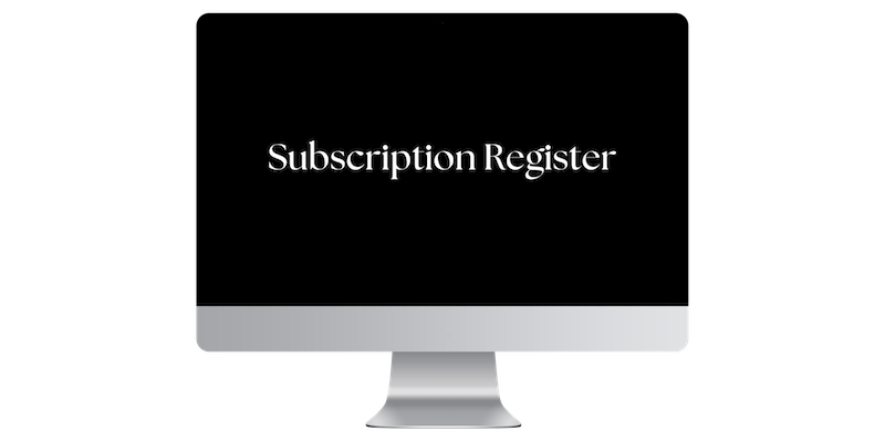 Free subscription register